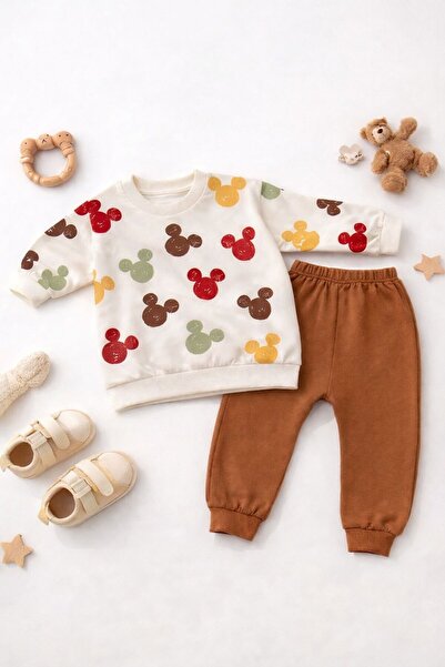 Organic Product DimpleBaby Cotton Baby Set with Figures, Set of 2, 0-24 Month...