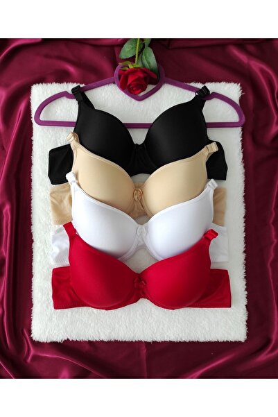 Guardian Women's Everyday Wirefree Non-Padded Bra Set of 4