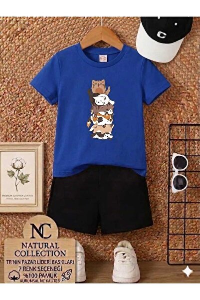 Nice Clothes Tricou și pantaloni scurți de vară pentru copii, unisex (design ...