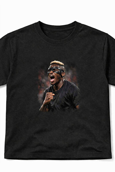 yombaa Μπλουζάκι με στάμπα Victor Osimhen σε μεγάλο μέγεθος