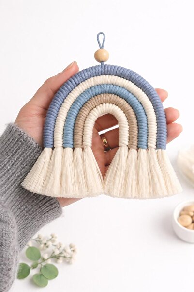 Gökkuşağı Oda Duvar Kapı Süsü