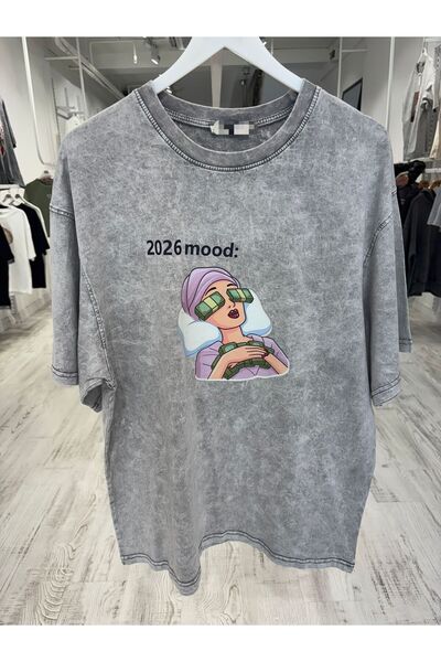 IŞILDA FASHION Μπλουζάκι με στάμπα Işılda