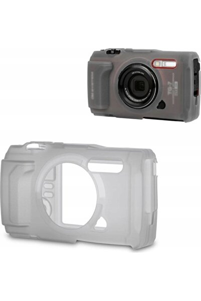 JJC Husă de protecție din silicon pentru camera Olympus Tough Tg-7 Tg7/Jjc/SC...