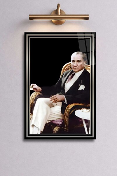 HMDS CONCEPT Μουστάφα Κεμάλ Ατατούρκ Γυάλινος Πίνακας 465