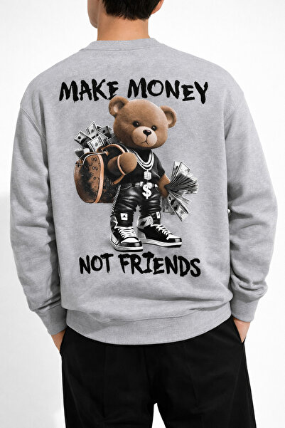 vulgariromania TRICOU BĂRBĂTESC OVERSIZE EARN MONEY, NU PRIETENI – STREETWEAR...