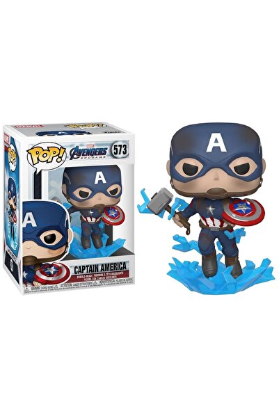 Funko Pop Marvel Avengers Endgame Captain America With Broken Shield
