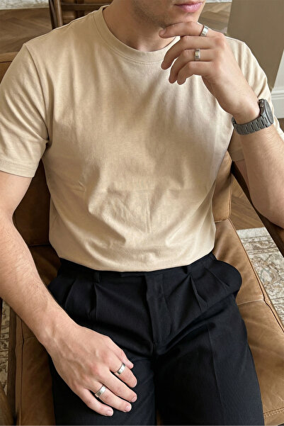 Livio Ferri Ανδρικό μπλουζάκι Regular Fit υψηλής ποιότητας 100% βαμβάκι Basic...