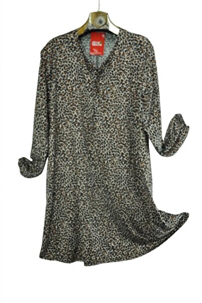 elma abone Καφτάνι plus size - Πολύχρωμο - Συν μέγεθος