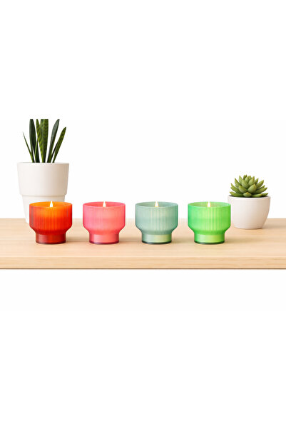 BESİNG Mini LED Mumluk Dekoratif Masa Üstü Işık Aksesuarı | 3D Baskı MUM DAHİL