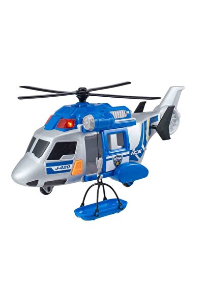 MiniklabToys Teamsterz Sesli Ve Işıklı Polis Helikopteri