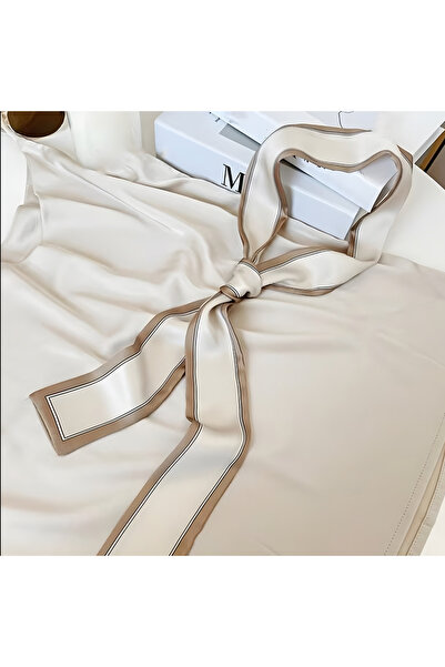 MAHLA Thin Scarf for Women – Multi-Purpose Neck Shawl, Bag Accessory, Hair Ba...