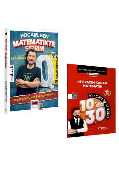 Yargı Yayınları Tüm Adaylar İçin Hocam Ben Matematikte Sıfırım Konu Anlatımlı...