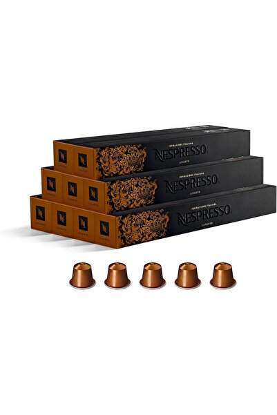 Nespresso Livanto Original Line Coffee Capsules, Pack of 90 – Medium Roast Es...