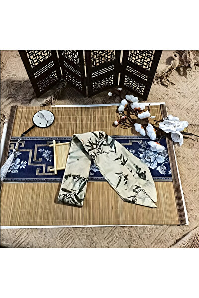 MAHLA Φουλάρι διπλής όψης, Σχεδιασμός Λεπτό Μακρύ Φουλάρι Σάλι, Αξεσουάρ Τσάντας