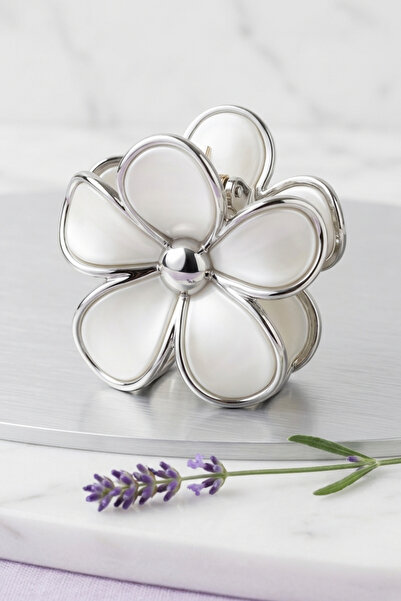 monalisatoka Lüks Seri 9 cm Daisy Papatya Mandal Toka - Gold Varaklı Tasarım