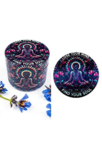 BGA Limited Edition 50mm Grinder Spice Grinder Mill Thick Metal with Pollen T...