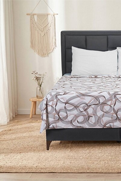 Senpai Punch Διπλό Βαμβακερό Κάλυμμα Κρεβατιού Πικέ για Τέσσερις Εποχές 200x2...