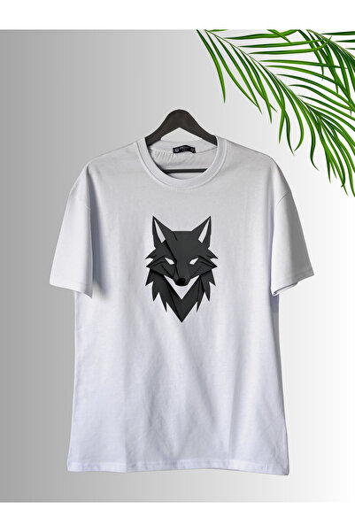 dafri KURT Βαμβακερό μπλουζάκι με στάμπα και λαιμόκοψη σε σχήμα Ο