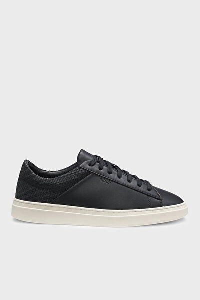 BOSS % 100 Deri Logolu Sneaker Ayakkabı Erkek AYAKKABI 50563591 001