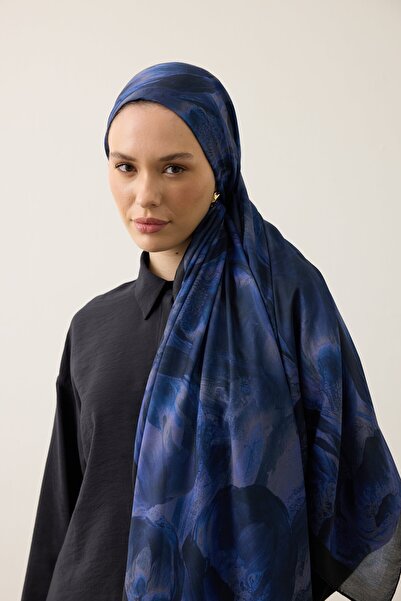 İpekhan Soft Shawl 3075 Navy Blue