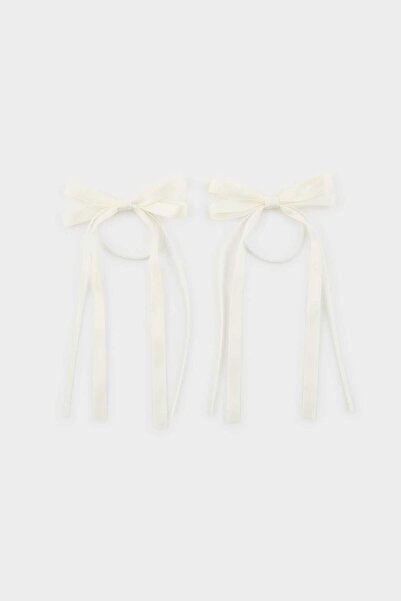 DeFacto 2-Piece Ribbon Hair Clips for Girls E9191A8Ns