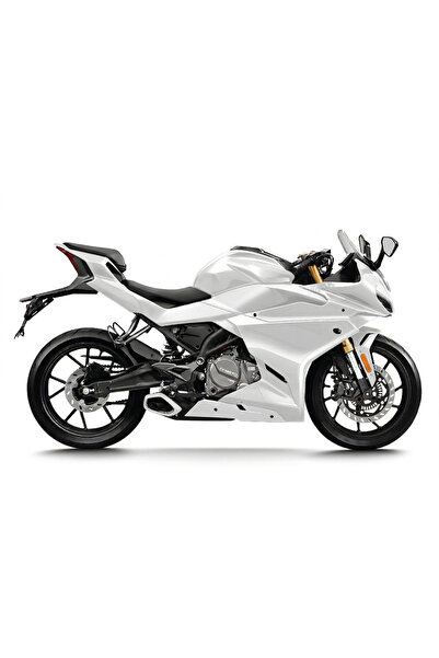 RR Graphic CF MOTO SR 250 SR CAST HAVA KANALLI BEYAZ KAPLAMA SETİ