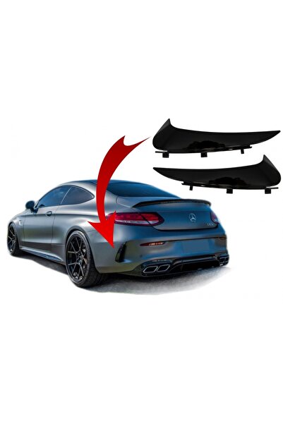 tuningset Πίσω πτερύγια προφυλακτήρα, πλευρικά πτερύγια, αεροδυναμικά σπόιλερ...