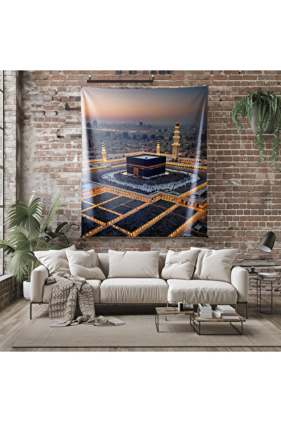 GENELOEM Kabe Temali Quality Fabric, Vibrant Colors Wall Covering Wall Tapest...