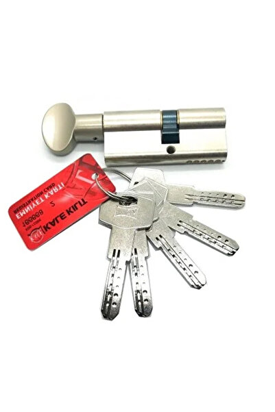 markentegra Nikel Kaplama 68 mm Emniyet Kartlı Bilyalı Silindir Göbeği