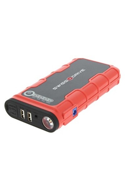 Swiss Drive Συσκευή εκκίνησης αυτοκινήτου / Εξωτερική μπαταρία 12000mAh 200A-...