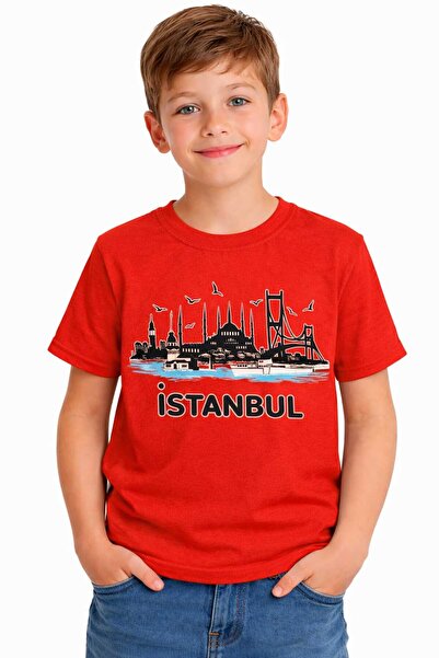 krm kerem bebe Παιδικό μπλουζάκι με λαιμόκοψη ποδηλάτου, με σχέδιο Κωνσταντιν...