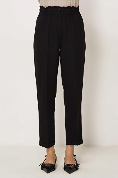 Alvina Elastic Waist Pants 70894
