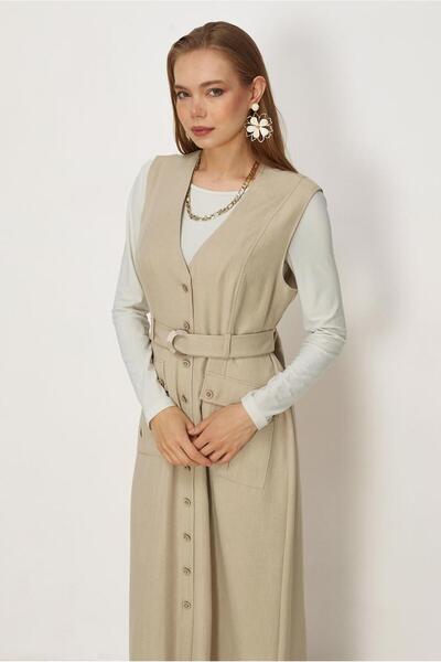 Alvina ΦΟΡΕΜΑ ΜΕ ΖΩΝΗ ΚΑΙ ΛΙΝΟΥ ΑΙΣΘΗΤΗΡΙΟ ΣΧΕΔΙΟ 46462