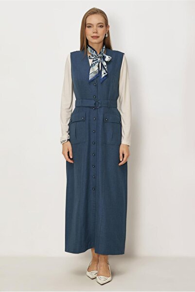 Alvina ΦΟΡΕΜΑ ΜΕ ΖΩΝΗ ΚΑΙ ΛΙΝΟΥ ΑΙΣΘΗΤΗΡΙΟ ΣΧΕΔΙΟ 46462