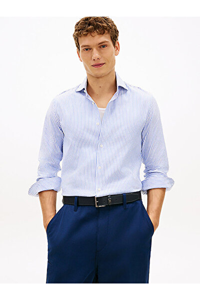 Tommy Hilfiger erkek dc royal oxford gömlek