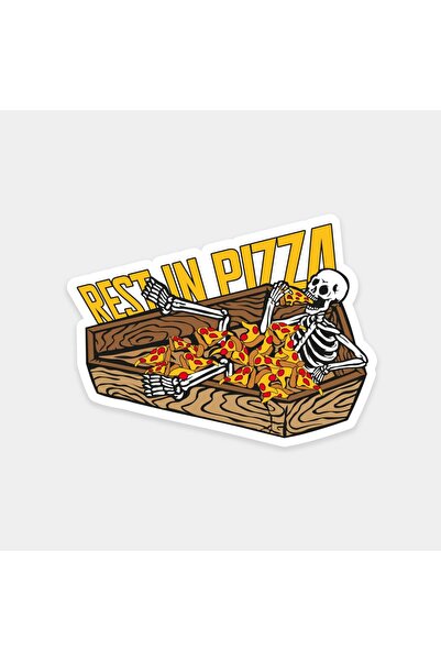 The Sticker Story. ملصق رست إن بيتزا