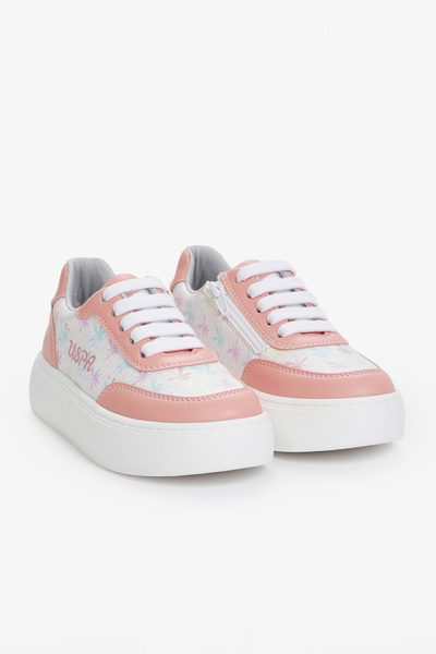 U.S. Polo Assn. Girl's Salmon Shoes 50324862-Vr204