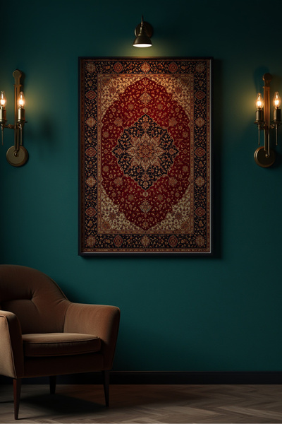 Esci Design Πίνακας - Βουργουνδία