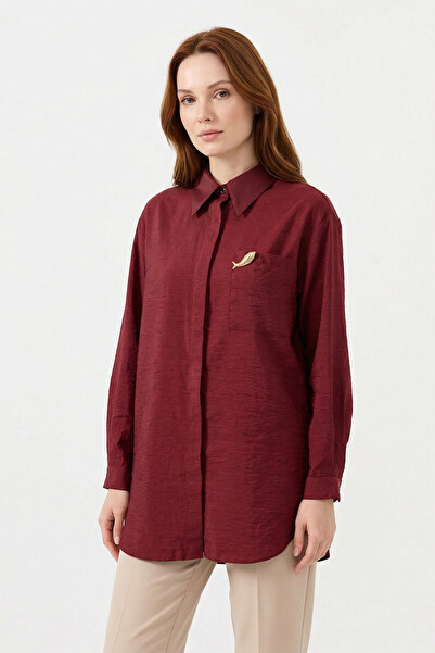 Missemramiss Πουκάμισο Sunshıne 5292 Βουργουνδίας