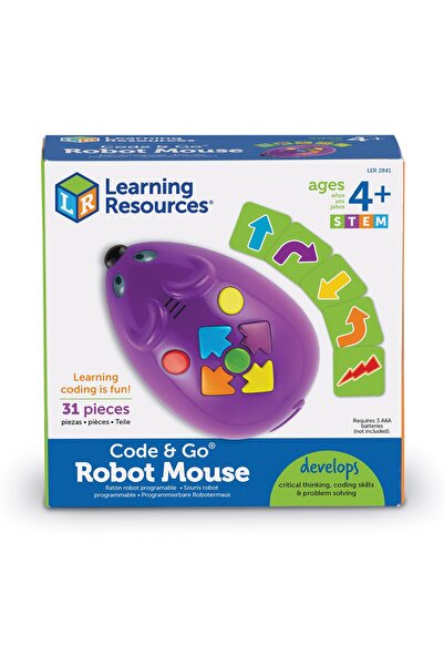 Learning Resources Code & Go Robot Mouse (LSP2841-SCA)