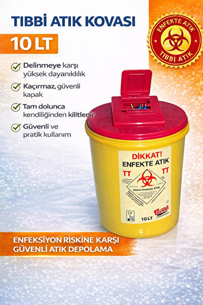 Aile Hekimi Formları Atık Kovası 10 LT