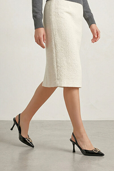 Gökhan Talay Aurelia Εύκαμπτη Αντιολισθητική Σόλα Μαύρο Λουστρίνι (8 εκ.) Γυν...