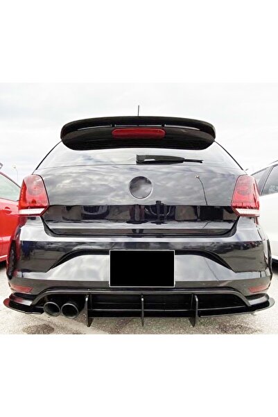 Nam Tuning Garage Polo 6C GTI Tampon Uyumlu Arka Difüzör Flap 2009 - 2017 arası