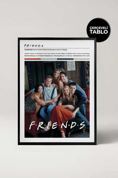 House Gorgeous Εικόνα με πλαίσιο σχεδιασμένη από την τηλεοπτική σειρά Friends...