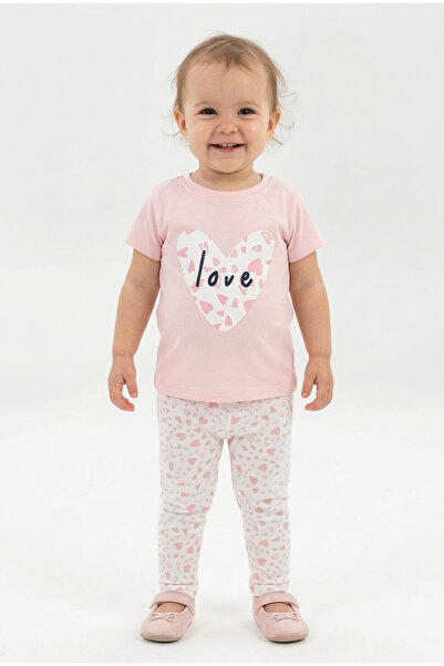 ETEN Girls Pyjama Set Short Sleeve, 24M