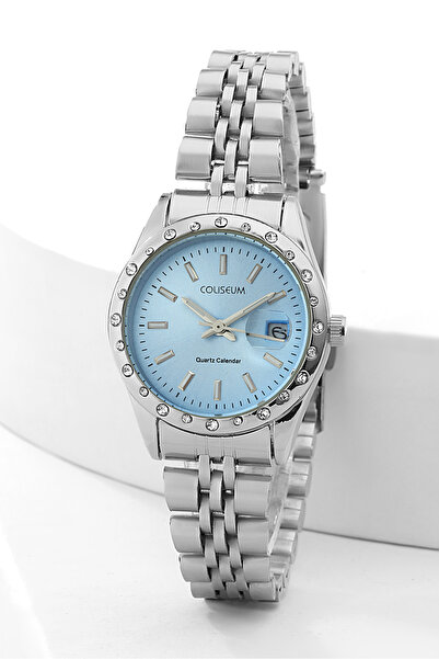 Coliseum CLS8927SS-BMT-06 KADIN METAL TAKVIMLI TEK SAAT