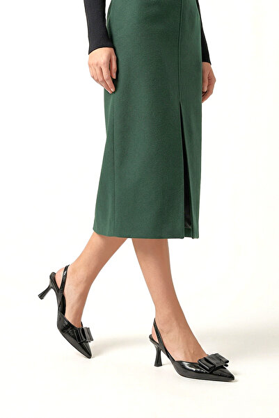 Gökhan Talay Lavia Εύκαμπτη Αντιολισθητική Σόλα Μαύρο Λουστρίνι (4 εκ.) Γυναι...