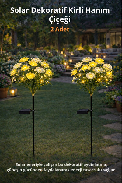 Solar Garden Lamp led Decorative Flower Lighting Outdoor