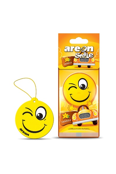 Areon Αρωματικό αυτοκινήτου τύπου κάρτας  "Smile Vanilla "