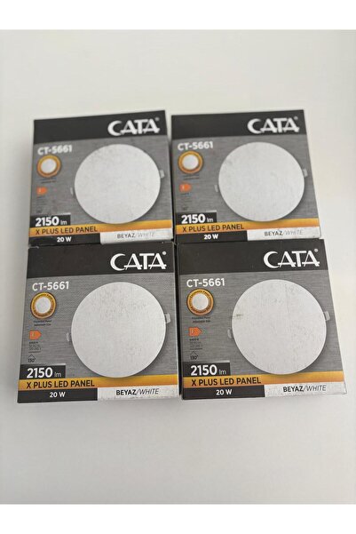 Cata CT-5661 20W 2150 LM BEYAZ IŞIK ÇERÇEVESİZ PANEL AYARLANILABILIR ÖLÇÜ SPO...